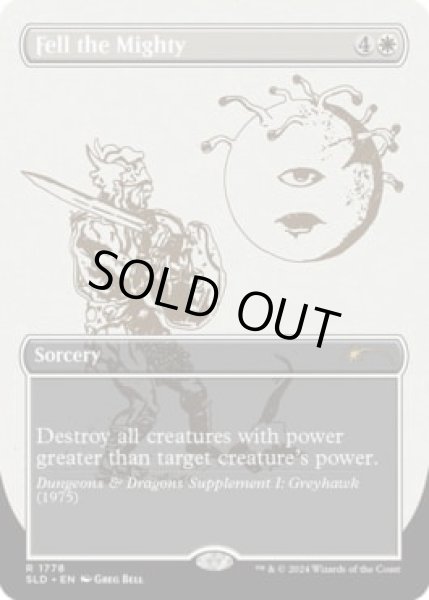 画像1: (FOIL)(1778)強者破り/Fell the Mighty《英語》【SLD】 (1)