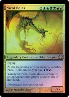 FOIL)プレインズウォーカー、ニコル・ボーラス/Nicol Bolas