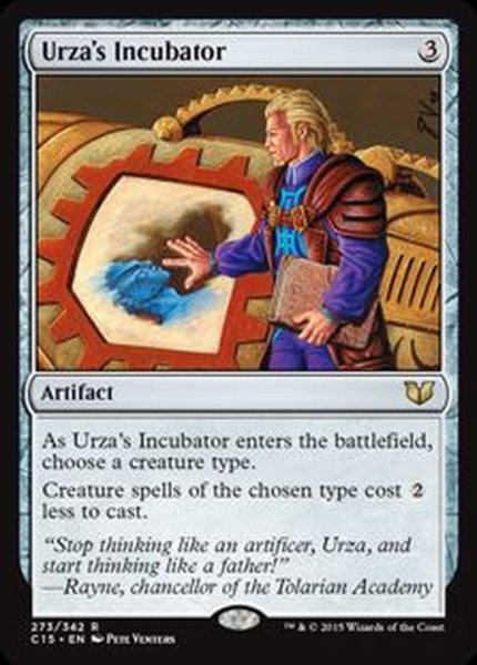 画像1: [PLD]ウルザの保育器/Urza's Incubator《英語》【Commander 2015】 (1)