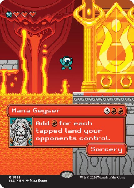 画像1: (1821)マナ噴出/Mana Geyser《英語》【SLD】 (1)