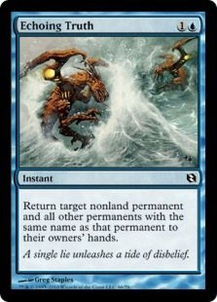 画像1: [EX+]残響する真実/Echoing Truth《英語》【Duel Decks: Elspeth vs. Tezzeret】 (1)