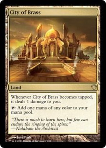 画像1: [EX+]真鍮の都/City of Brass《英語》【Magic Modern Event Deck】 (1)