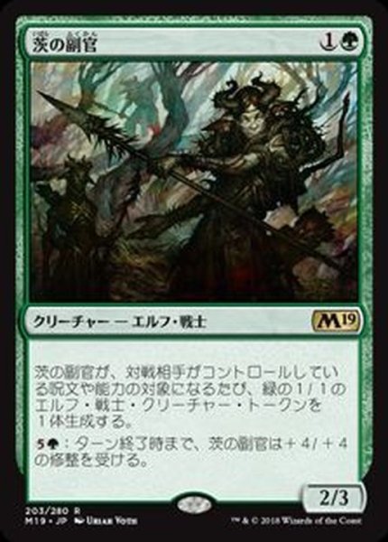 画像1: 茨の副官/Thorn Lieutenant《日本語》【M19】 (1)