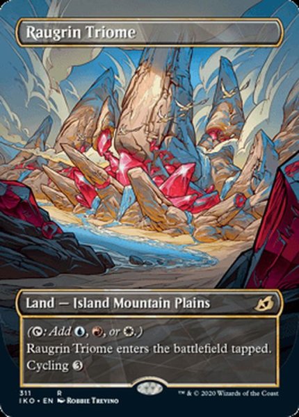 画像1: (ショーケース枠)ラウグリンのトライオーム/Raugrin Triome《英語》【IKO】 (1)