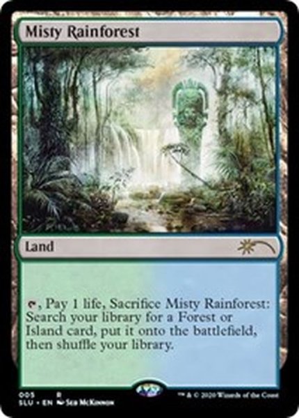 画像1: [EX+]霧深い雨林/Misty Rainforest《英語》【SLU】 (1)