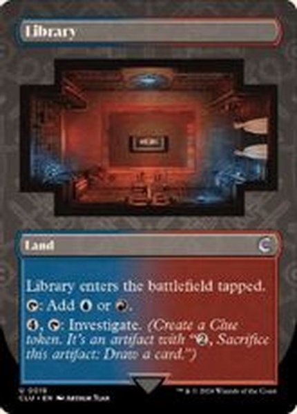 画像1: [EX+](フルアート)Library《英語》【CLU】 (1)