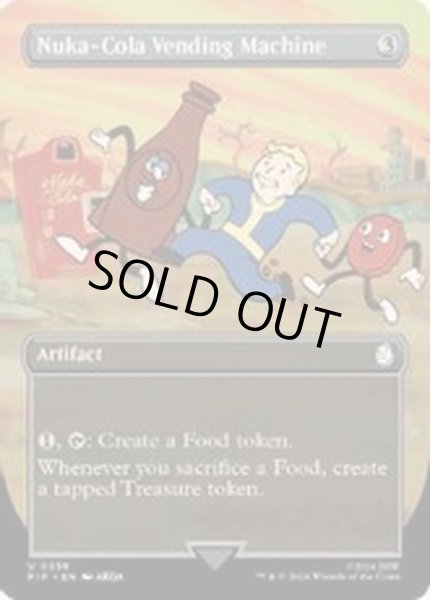 画像1: [EX+](サージFOIL)(フルアート)ヌカコーラ自動販売機/Nuka-Cola Vending Machine《英語》【PIP】 (1)