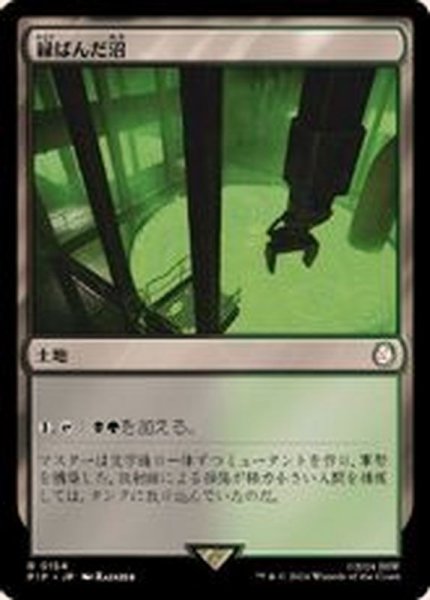 画像1: [EX+](FOIL)緑ばんだ沼/Viridescent Bog《日本語》【PIP】 (1)