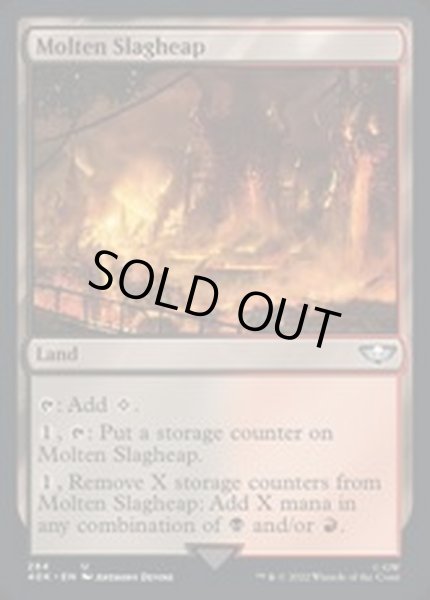 画像1: [EX+](サージFOIL)溶鉄の金屑場/Molten Slagheap《英語》【40K】 (1)