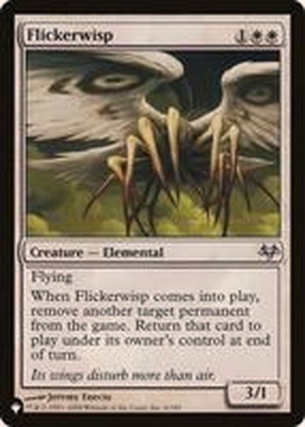 画像1: [EX+]ちらつき鬼火/Flickerwisp《英語》【Reprint Cards(The List)】 (1)