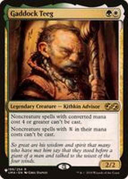 画像1: [EX]ガドック・ティーグ/Gaddock Teeg《英語》【Reprint Cards(The List)】 (1)