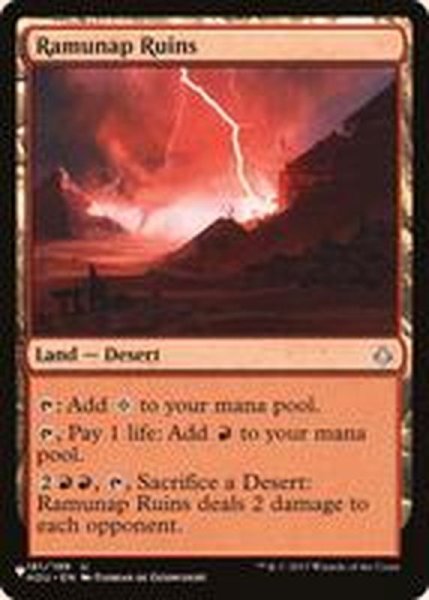 画像1: ラムナプの遺跡/Ramunap Ruins《英語》【Reprint Cards(The List)】 (1)