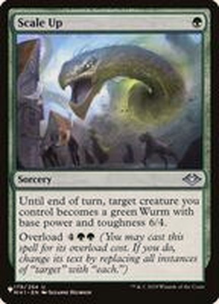 画像1: [EX+]厚鱗化/Scale Up《英語》【Reprint Cards(The List)】 (1)