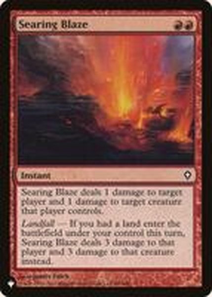 画像1: [EX+]焼尽の猛火/Searing Blaze《英語》【Reprint Cards(The List)】 (1)