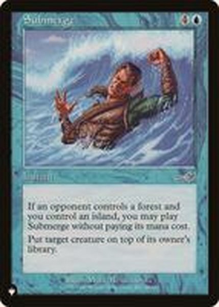 画像1: [EX+]水没/Submerge《英語》【Reprint Cards(The List)】 (1)