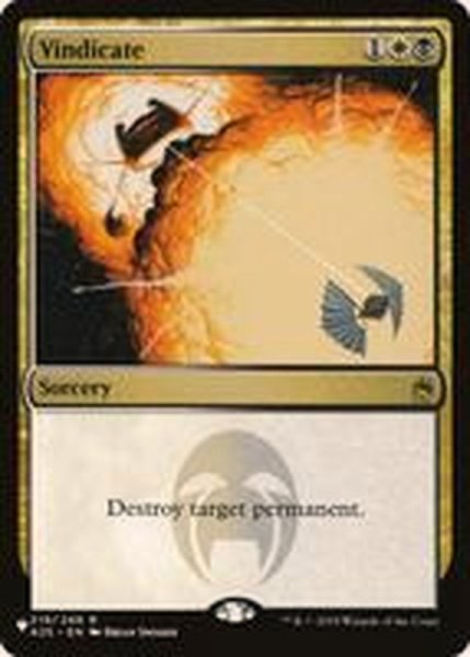 画像1: 名誉回復/Vindicate《英語》【Reprint Cards(The List)】 (1)