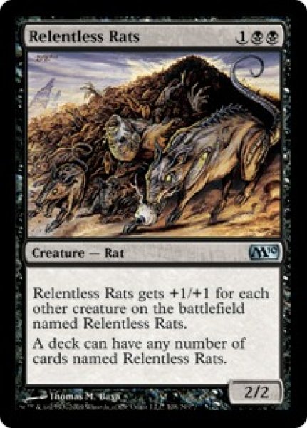 画像1: [EX+]執拗なネズミ/Relentless Rats《英語》【M10】 (1)
