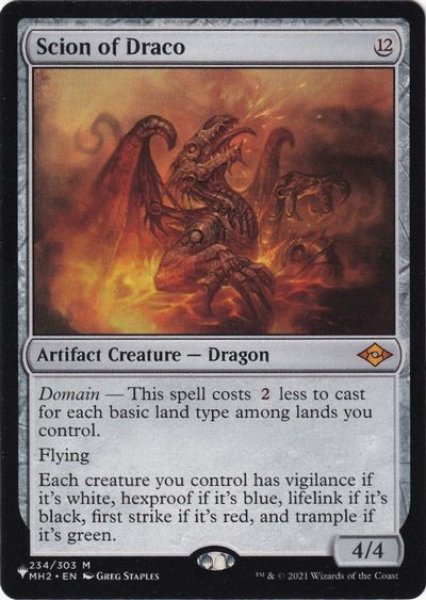 画像1: [EX+]ドラコの末裔/Scion of Draco《英語》【Reprint Cards(The List)】 (1)