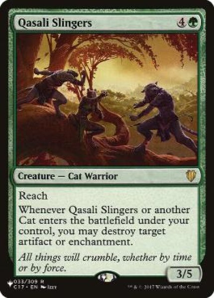 画像1: [EX+]クァーサルの礫投げ/Qasali Slingers《英語》【Reprint Cards(Secret Lair Commander)】 (1)