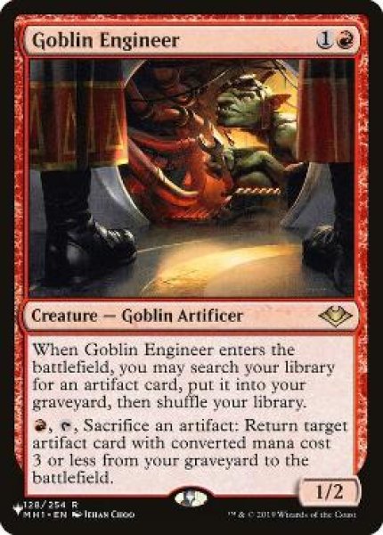 画像1: ゴブリンの技師/Goblin Engineer《英語》【Reprint Cards(Secret Lair Commander)】 (1)