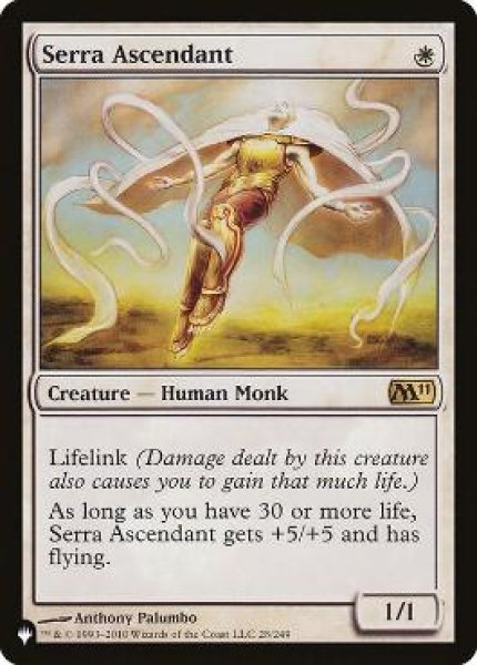 画像1: [EX]セラの高位僧/Serra Ascendant《英語》【Reprint Cards(Secret Lair Commander)】 (1)