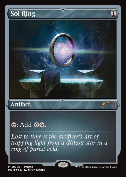 画像1: (FOIL)(0001)太陽の指輪/Sol Ring《英語》【PRM】 (1)