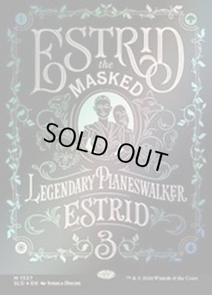 画像1: (FOIL)(1327)仮面使い、エストリッド/Estrid, the Masked《英語》【SLD】 (1)