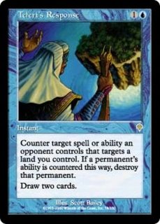 テフェリーの反応　英語　FOIL Teferi's Response EX]テフェリーの反応/Teferi's Response《英語》【INV】