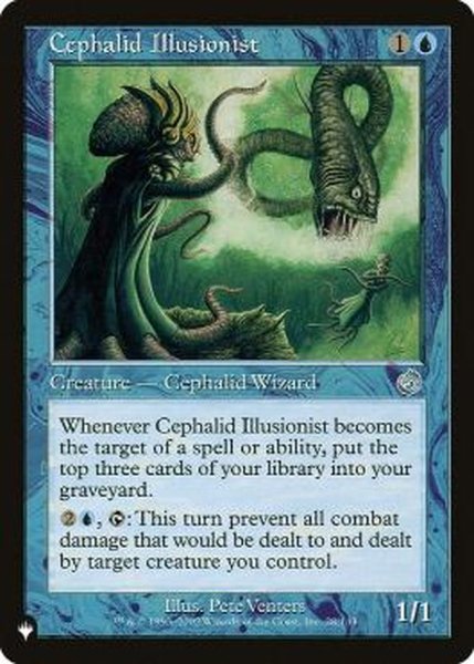 画像1: [EX]セファリッドの幻術師/Cephalid Illusionist《英語》【Reprint Cards(The List)】 (1)