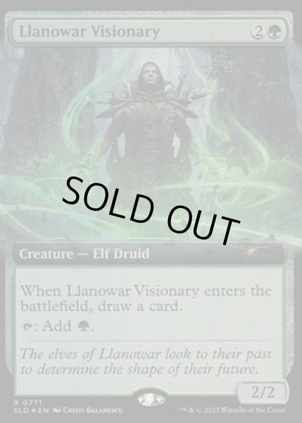 画像1: (FOIL)(0771)ラノワールの幻想家/Llanowar Visionary《英語》【SLD】 (1)