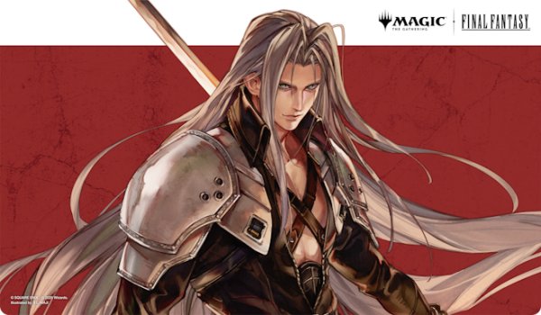 プレイマット『威名のソルジャー、セフィロス(キャラクターボーダー