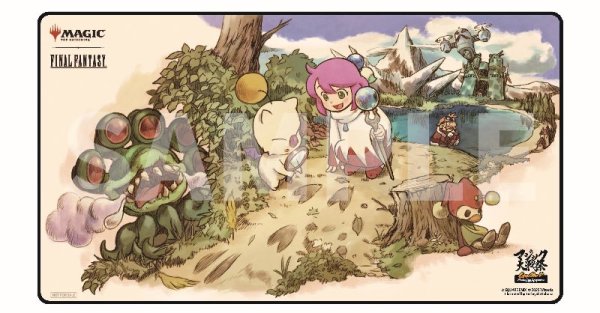 画像1: プレイマット「モーグリ（マジック大戦祭）」《-》【プレイマット】 (1)