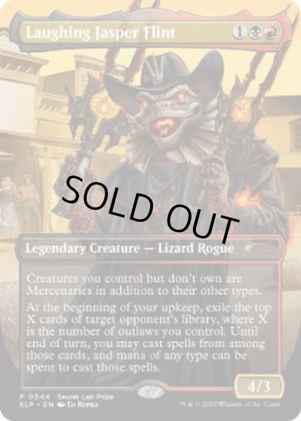 画像1: [EX+](FOIL)(0044)笑う者、ジャスパー・フリント/Laughing Jasper Flint《英語》【Secret Lair Showdown】 (1)