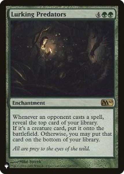 画像1: [EX+]隠れ潜む捕食者/Lurking Predators《英語》【Reprint Cards(Secret Lair Commander)】 (1)