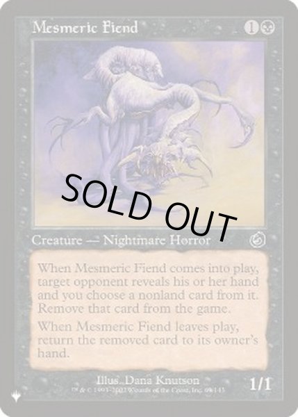 画像1: 催眠の悪鬼/Mesmeric Fiend《英語》【Reprint Cards(The List)】 (1)
