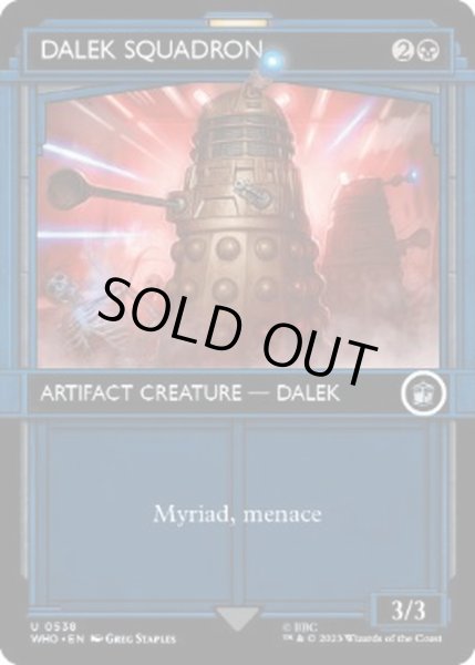 画像1: [EX+](ショーケース枠)ダーレク軍団/Dalek Squadron《英語》【WHO】 (1)
