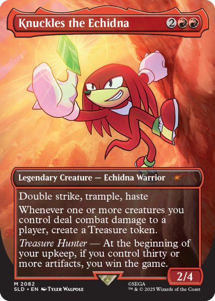 画像1: [EX+](2082)Knuckles the Echidna《英語》【SLD】 (1)