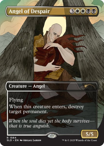 画像1: (FOIL)(1564)絶望の天使/Angel of Despair《英語》【SLD】 (1)