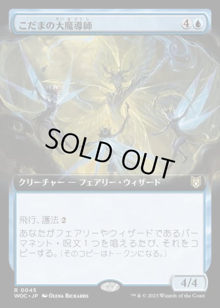 画像1: [EX+](フルアート)こだまの大魔導師/Archmage of Echoes《日本語》【WOC】 (1)