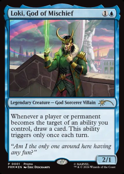 画像1: (未開封)(FOIL)悪戯の神、ロキ/Loki, God of Mischief《英語》【PRM】 (1)