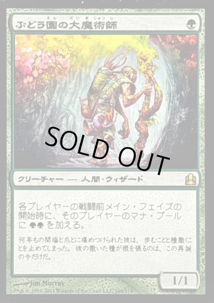 画像1: ぶどう園の大魔術師/Magus of the Vineyard《日本語》【Commander】 (1)
