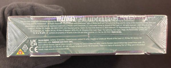 12パック・英語)指輪物語 特別版コレクターブースターBOX《-》【未開封