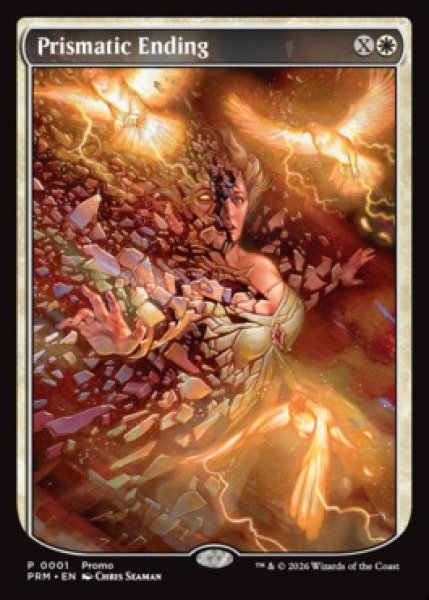MTG 紅蓮光電の柱 Foil ４枚セット 英語 スカージ FOIL)(0001)虹色の終焉/Prismatic Ending《英語》【PRM】