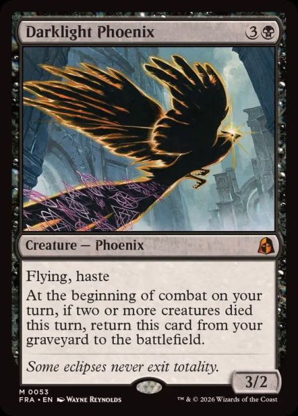画像1: [EX]夜光のフェニックス/Darklight Phoenix《英語》【FRA】 (1)