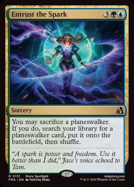 画像1: (FOIL)灯を委ねる/Entrust the Spark《英語》【FRA】 (1)