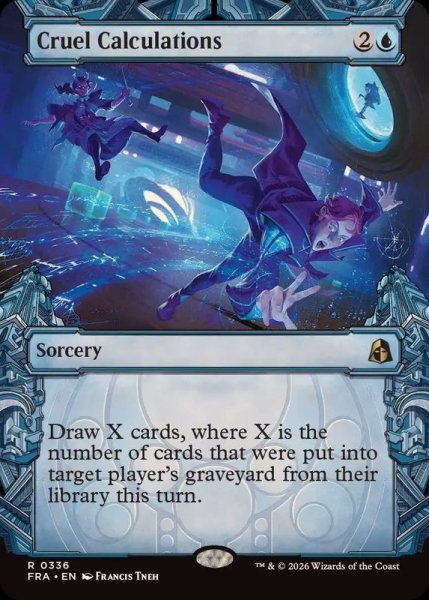 画像1: (FOIL)(ショーケース枠)酷薄な計算/Cruel Calculations《英語》【FRA】 (1)