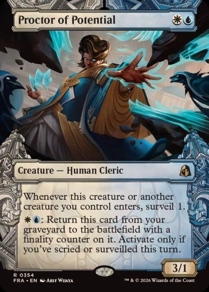 画像1: (FOIL)(ショーケース枠)潜在能力の試験官/Proctor of Potential《英語》【FRA】 (1)