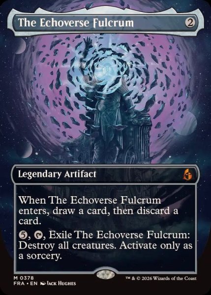 画像1: (フルアート)模倣宇宙の支点/The Echoverse Fulcrum《英語》【FRA】 (1)