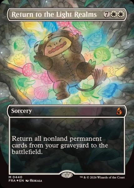 画像1: (FOIL)(フルアート)(0440)光の領域への帰還/Return to the Light Realms《英語》【FRA】 (1)