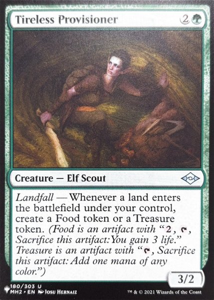 画像1: 不屈の補給兵/Tireless Provisioner《英語》【Reprint Cards(The List)】 (1)
